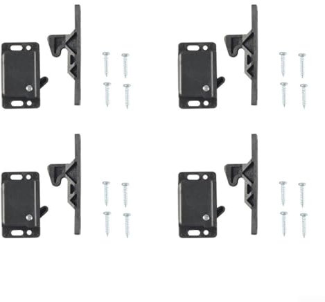 High Security Cabinet Door Lock for Caravans and Motorhomes, Supplied with Screws (4 sets)