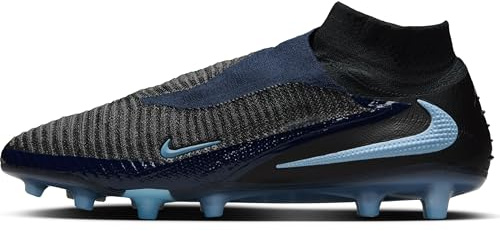 Nike Herren Phantom 6 High Elite Kunstrasen Fußballschuh, Schwarz/Schwarz, 45 EU