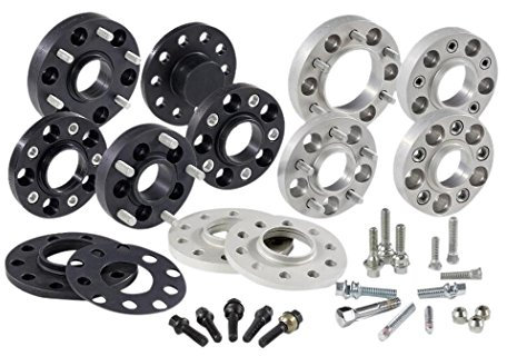 H&R DR-System Spürverbreiterungsatz 10mm pro Achse - Lochkreis 5x112mm - Mittenzentrierung 66,5mm - System M14x1,5 - kompatibel mit Volkswagen Transporter