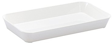 WACA 1403-710 Auslageschale Präsentationsschale 290 x 160 x 35 mm weiß