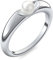 Perlenring Silber 925 Silberring Perle Perlen **sehr hochwertige 4 mm Akoya Perle weiß** Ring mit Perle *Luxusetui* Damen Ring Silber 925 Damenring Perle echt Frau antik wie Weißgold AM64 SS925PWPE50