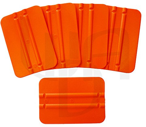 wall-art-design 5 Stück Set Vako Anreiberrakel Orange für Car Wrapping/Folienarbeiten