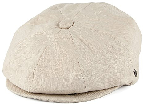 Jaxon & James Ballonmütze aus Leinen - Natur - XL