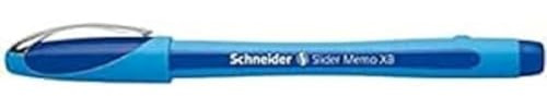 Schneider Pen Slider Memo XB Blue Ballpoint Pens(1 Piece)