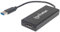 Manhattan VGA a HDMI convertidor Negro Negro SuperSpeed USB 3.0 auf DisplayPort Adapter