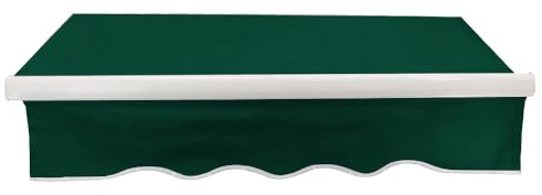 Green Bay 3x2.5m Garden Awning Replacement Fabric Top Cover Green