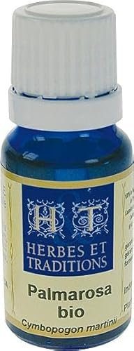 Herbes et Traditions Huile Essentielle Palmarosa Bio 10 ml