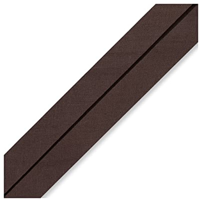 Prym Bias Binding, Brown, 60/30 mm