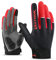 KUTOOK Fahrradhandschuhe Herren Mit Gel Vollfinger MTB Handschuhe Fahrrad Bekleidung Rot L