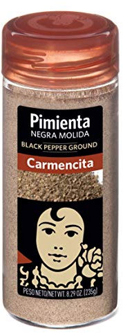 Carmencita Pimienta Negra Molida, 235g