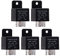 Ehdis 5pcs Relè Auto 5 Pin 12V 40A SPDT Modello No .: JD2912-1Z-12VDC 40A 14VDC, contattore relè Interruttore di accensione, rele per Auto, Camion, Barche Marine, lampade, ECC