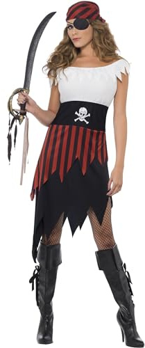 Smiffys Womens/Ladies Pirate Wench Costume