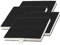 Aktivkohlefilter für diverse Abzugshauben & Essen von Bosch, Siemens, Neff, Constructa, Gaggenau & Balay - BSH Teilenummer 360732/00360732/357585/00357585 - rechteckig - 22,5x22x2 cm - 4 Stück