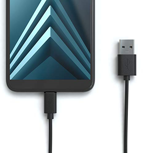 JAMEGA – 2m Micro USB Kabel | USB Ladekabel Datenkabel für Micro USB Geräte kompatibel mit Samsung, HTC, Huawei, Sony, Nokia, Nexus, Kindle, PS4 XBOX Controller uvm. – Schwarz