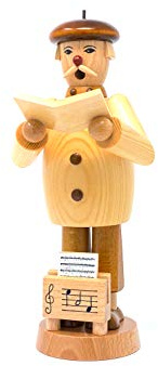 Friedbert Uhlig n. 073 - Caffettiera in legno regionale tornito a mano dai Monti Metalliferi, Natale, arte in legno, vero legno