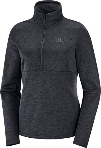 SALOMON Transition Hz W, Pile Donna, Nero mélange, M