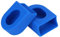 Vbest life 1 Paar 2 STK. Fahrrad Kurbelschutz Kurbelarm Schutz Soft Cover Ärmel Stiefel MTB Mountainbike Kurbelgarnituren(Blau)