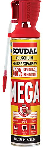 Mousse d'isolation Soudal Genius méga 600ml