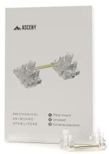 ASCENY Asceny Plate Mount Stabilizers for Mechanical Keyboards (No Numpad Kit)
