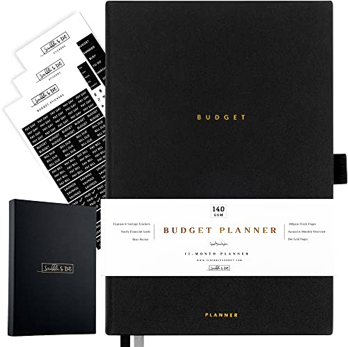 Budget Planner - Designed to help you Mindfully Plan and Manage your Finances. Goals, Financial Planning, Bill & Budget Trackers, Monthly Overviews, Spending Trackers & Much More