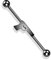 Paula & Fritz Industrial Ohr-Piercing Stab Pistole Chirurgenstahl 38-mm Stab-länge 1.6-mm Stab-Dicke Schwarz Barbell Piercings Knarre Revolver Knorpel