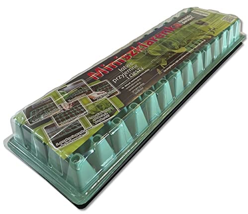 Wohnkult Mini Greenhouse Propagator 3 Sizes to Choose From (31 x 31 x 45/56)