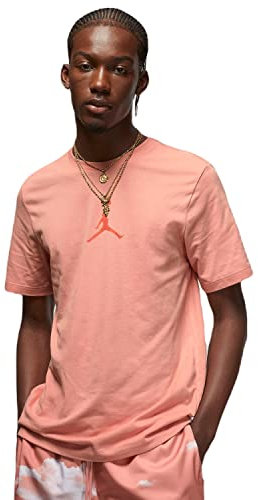 Nike Jordan Jumpman T-shirt pour homme Rose, Rose (Light Madder Root/Madder Root), L