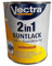 Vectra 2in1 Bunlack Lack + Grundierung Seidenmatt Wasserbasis innen/außen 0,75 Farbwahl, Farbe:RAL 1001 Beige