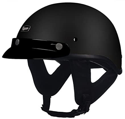 Paar Half Face Helm Visier Elektro-Motorradhelm Harley Cruising Half Helmet Half Face Motorradhelm für Männer Frauen