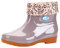 Stivali Pioggia Donna Gomma Impermeabili Antipioggia Stivali in Gomma Donna Leggeri Stivali Caviglia Leggero Outdoor Scarpe da Giardinaggio Antiscivolo da Lavoro Scarpe da Giardino Comode