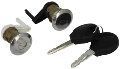 Kit Cilindretti Blocchetti Nottolini Serratura Porta Anteriore Destra=Sinistra compatibile con Peugeot 206 1998>