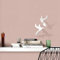 Erismann 10359-04 Papier peint intissé uni aspect lin Structure moderne rose/beige