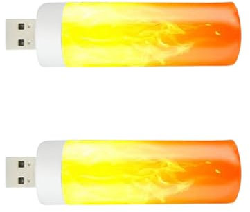 Luz Led Brillante - Bombilla Led De Efecto De Fuego, Lámpara Led De Llama Vacilante | Efecto De Fuego Simulado, Iluminación De Estilo Retro, Luz De Llama Bailando, Linterna De Aspecto Fuego Realista
