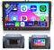Ohradio 8Core/4G + 64G Autoradio pour VW Golf Caddy Polo Touran Radio 2 Din Android 15 Wireless Carplay Android Auto 9 Pouces Écran Tactile avec GPS WiFi 2USB AHD Caméra de recul MIC