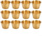 Lot de 12 tasses à sauce en acier inoxydable 304, petites tasses à sauce, ramequin en acier inoxydable, pour tremper et servir des condiments dans différents paramètres