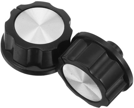 Homoyoyo 2pcs Oven Control Knob for Air Fryer Timer Switch Knobs for BBQ Grill Durable Kitchen Cooker Accessory for Healthy Cooking