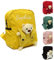 Personalisierte Kindergartenrucksack Kinder mit Gestickt Namen, Bär Kinderrucksack für Mädchen Junge, Kita Rucksack ab 1 Jahr, 27 x 20 x 10 Cm Kleinkind Schulranzen für Kindergarten Schule (Gelb)