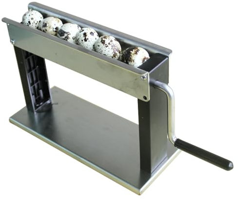 Wachteleierschäler, klein, 304 Edelstahl, Textur, einfache Schalenentfernung, geeignet für gekochte Wachteleier, Restaurant-Eier, Schäler