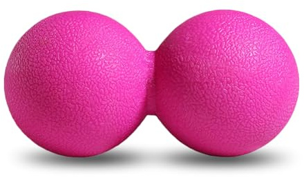 Peanut Massage Ball Release Double Lacrosse Ball Fascia Ball with Carry Bag