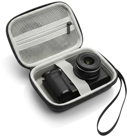 Eclove Custodia Protettiva per Fotocamera Digital, Custodia Macchina Fotografica Digitale Compatta Compatibile con Sony, Canon, Samsung, Fujifilm, Olympus, Panasonic, Kodak, Casio e Nikon