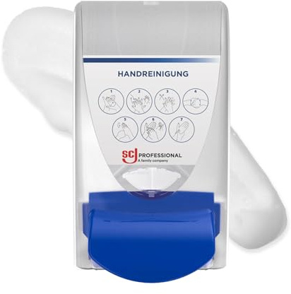 SC Johnson Professional Proline Seven Circles Handreinigungs‑Spender – Für Seife – Versiegelte 1‑L‑Kartuschen – Sichtfenster – Für gewerbliche Anwendung