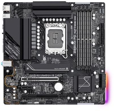 Gaming Motherboard Fit For ASRock Z690M PG RIPTIDE/D5 Motherboard LGA1700 Intel Z690 DDR5 NVMe SSD M.2 Micro ATX Support 14700 14400 13700 12900 Cpu