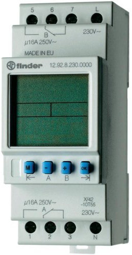 Finder serie 12 - Interruptor horario astronómico 230vac