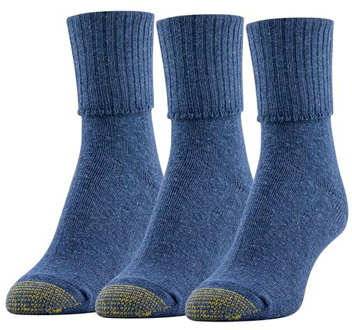 Gold Toe Women's Bermuda Socks, 3-pairs Socks (pack of 3)