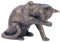 Paul Jenkins Bronzeskulptur, Katzen-Motiv