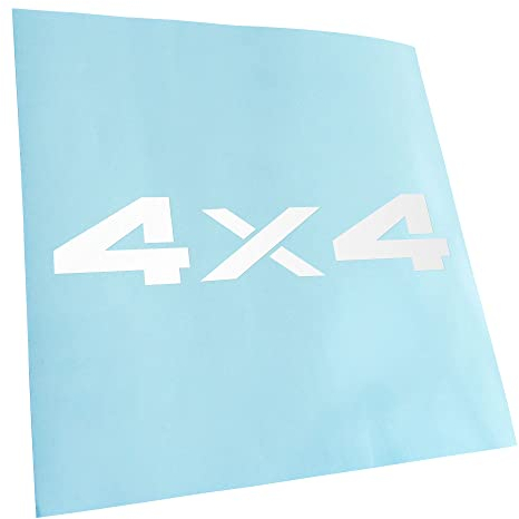 Kiwistar Autoaufkleber - 4 x 4 Allrad Aufkleber für Auto, Laptop, Fahrrad, LKW, Motorrad mehrfarbig JDM Decal Racing