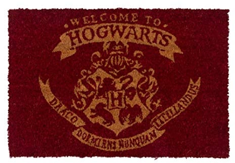Harry Potter Welcome to Hogwarts Unisex Fußmatte Multicolor