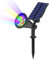 T-SUN Luci Solari da Giardino, Lampade Solari da Esterno Wireless con 7 LED, Cambiamento di 7 Colore, 2 Modalità Funzione, Impermeabile Lampioni da Sicurezza Solari per Cortile, Casa, Corraio ecc