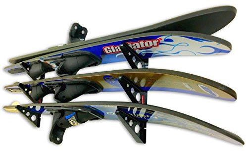 StoreYourBoard Water Ski Wall Storage Rack, Waterski Gear Organization System