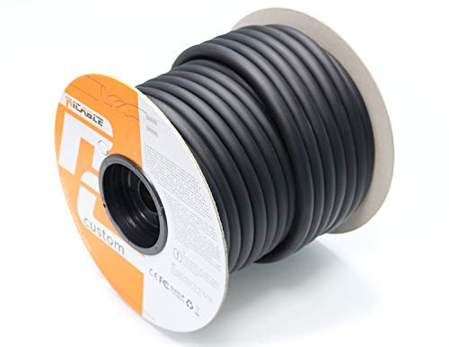 Ricable Custom H6P/30-30 mt Cavo di Alimentazione Hi-Fi 2x schermato 3 x 6 mmq